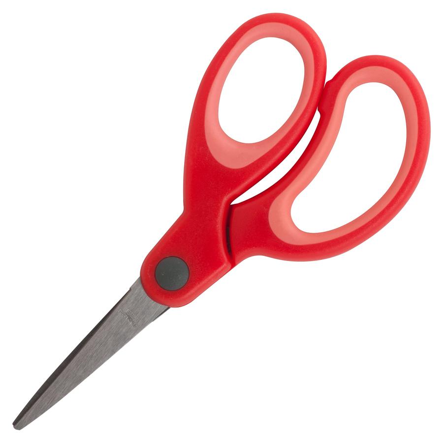 Sparco 5" Kids Pointed End Scissors - 5" Overall Length - Pointed Tip - Assorted - 12 / Pack. Picture 13