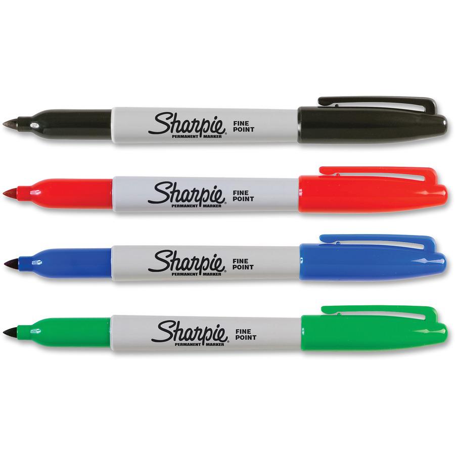 Sharpie Pen-style Permanent Marker - Fine Marker Point - Assorted Alcohol Based Ink - 36 / Pack. Picture 2