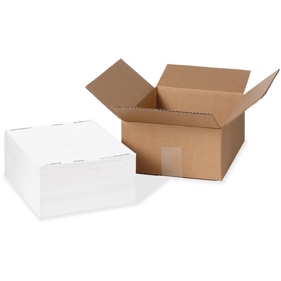 Avery&reg; Shipping Labels, Sure Feed, 2" x 4" , 5,000 Labels (95910) - 2" Width x 4" Length - Permanent Adhesive - Rectangle - Laser - White - Paper - 10 / Sheet - 500 Total Sheets - 5000 Total Label. Picture 3