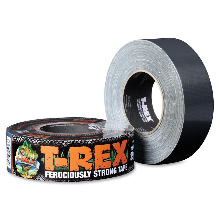 T-REX Duck Brand T-Rex Tape - 35 yd Length x 1.88" Width - 17 mil Thickness - UV Resistant, Weather Resistant, Temperature Resistant - For Bundling, Repairing - 1 / Roll - Silver. Picture 3