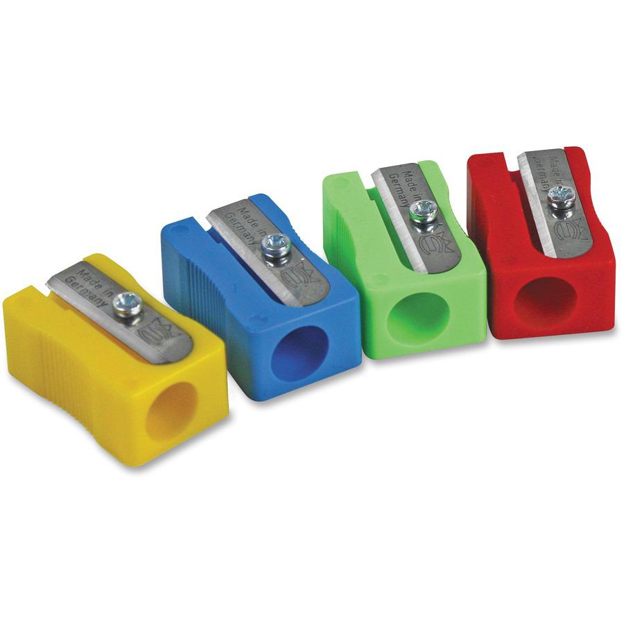 Eisen Sharpener Classroom Pack - 1 Hole(s) - 0.5" Height x 1" Width x 0.6" Depth - Assorted - 25 / Box. Picture 2
