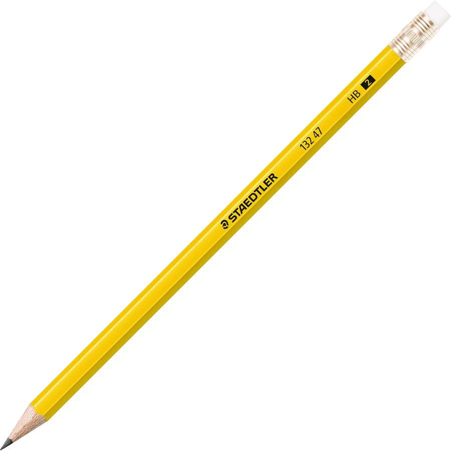 Staedtler No. 2 Woodcased Pencils - FSC 100% - 2HB Lead - Yellow Wood Barrel - 144 / Box. Picture 5
