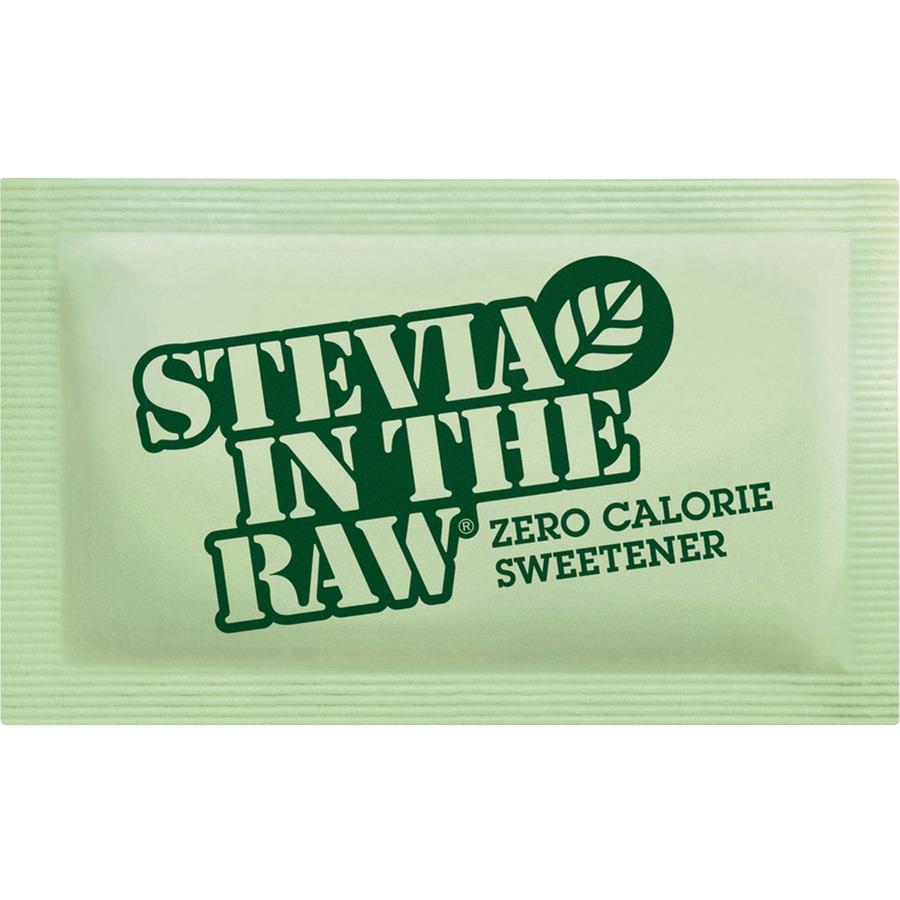 Stevia In The Raw Natural Sweetener Packets - Stevia Flavor - Natural Sweetener - 600/Carton. Picture 5