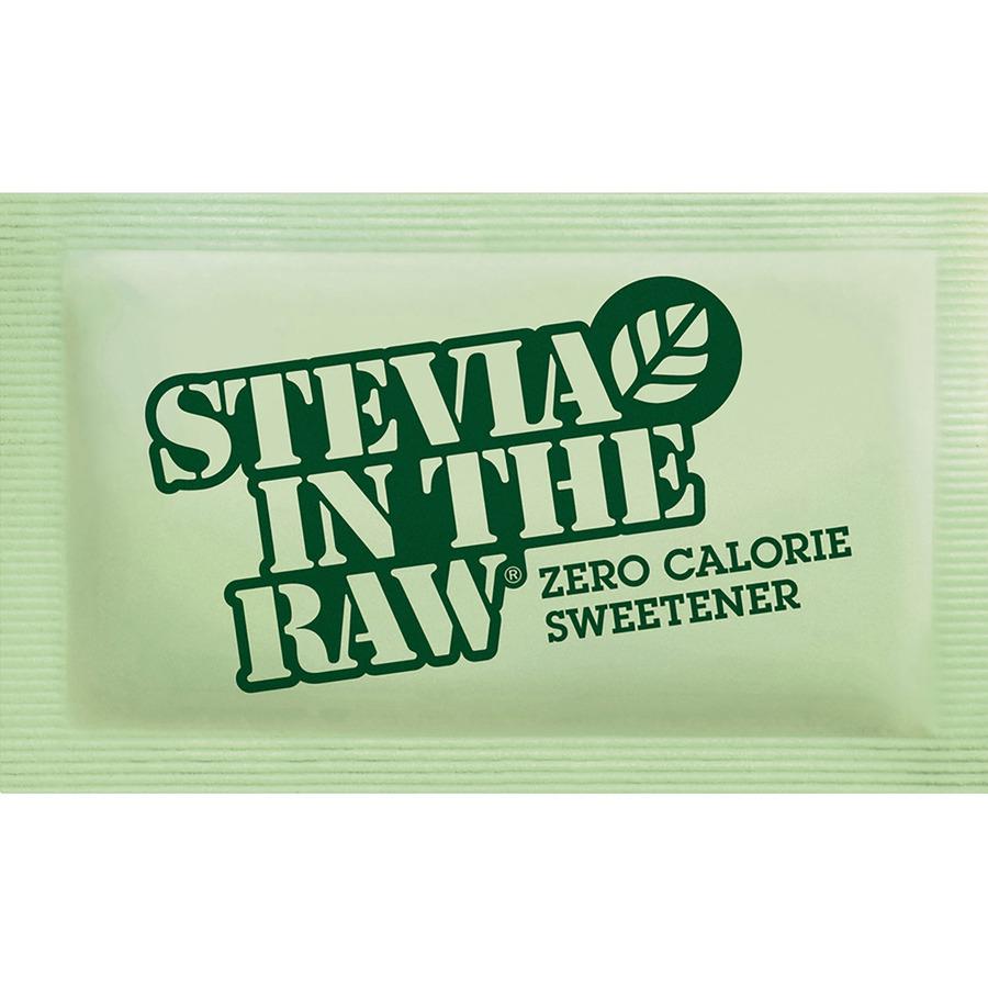 Stevia In The Raw Zero-calorie Sweetener - Packet - 0.035 oz (1 g) - Stevia Flavor - Artificial Sweetener - 400/Carton. Picture 6