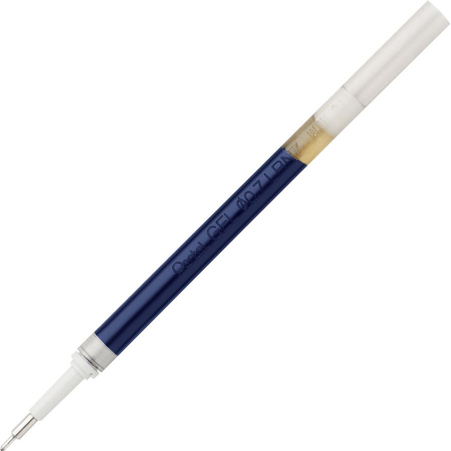 EnerGel Retractable Liquid Pen Refills - 0.70 mm, Medium Point - Blue Ink - Smudge Proof, Smear Proof, Quick-drying Ink, Glob-free, Smooth Writing - 12 / Box. Picture 3
