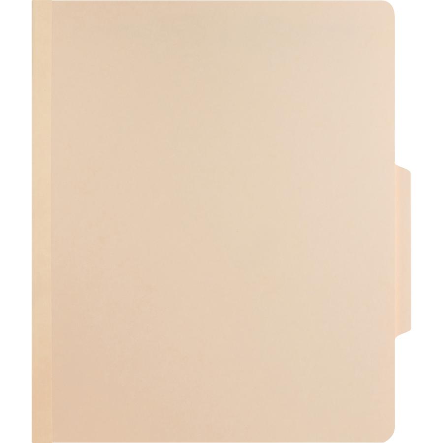 Business Source Letter Recycled Classification Folder - 8 1/2" x 11" - 2" Expansion - 2" Fastener Capacity - 2 Divider(s) - 10% Recycled - 10 / Box. Picture 7