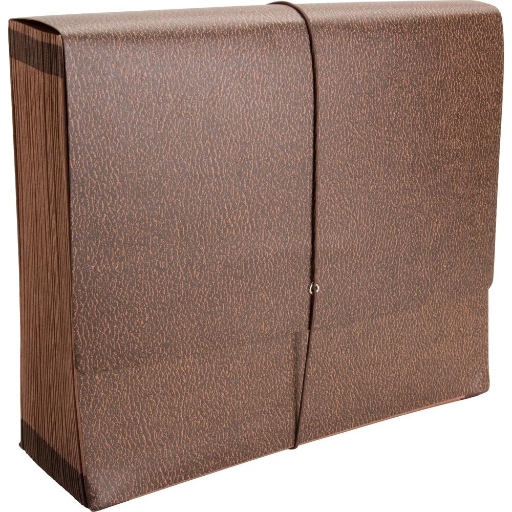 Business Source Letter Recycled Expanding File - 8 1/2" x 11" - 31 Pocket(s) - Brown - 30% Recycled - 1 Each. Picture 6