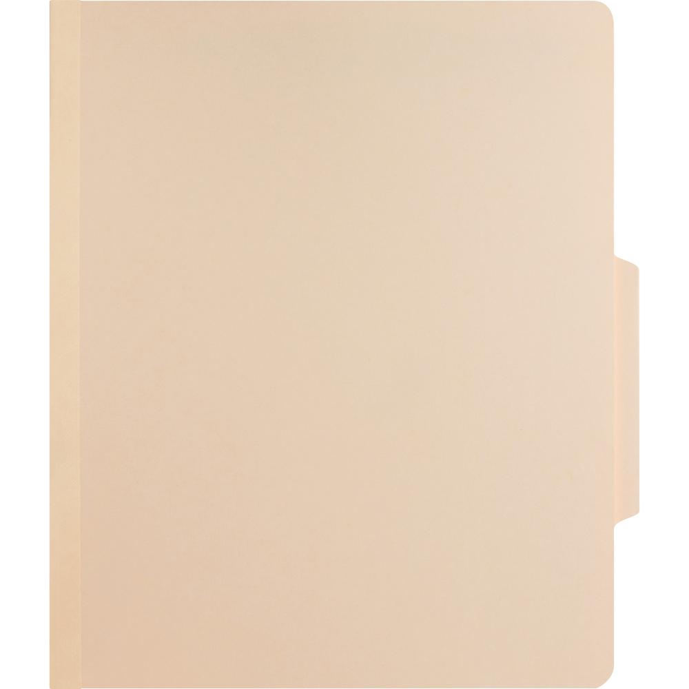 Business Source Letter Recycled Classification Folder - 8 1/2" x 11" - 2" Expansion - 1" Fastener Capacity, 2" Fastener Capacity - 2 Divider(s) - 10% Recycled - 25 / Box. Picture 6