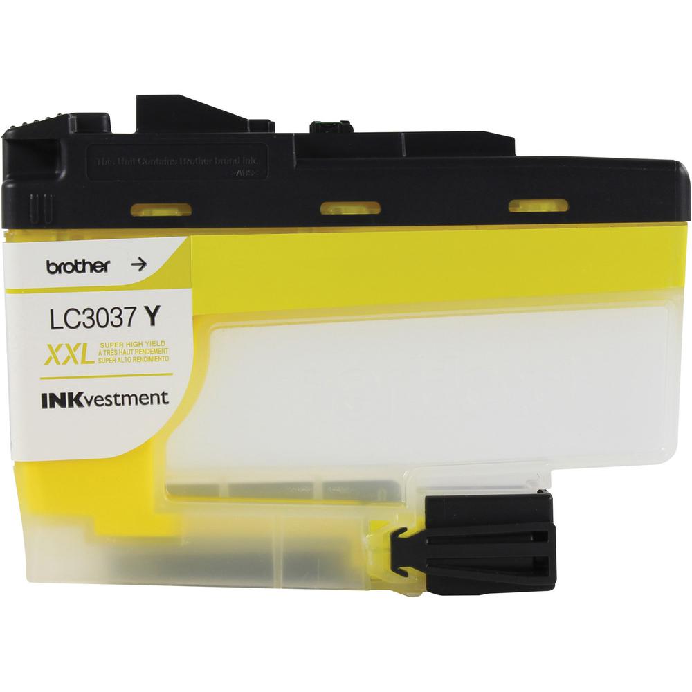 Brother Genuine LC3037Y Super High-yield Yellow INKvestment Tank Ink Cartridge - Inkjet - Super High Yield - 1500 Pages - 1 Each. Picture 4
