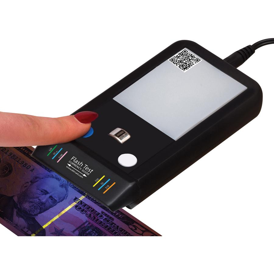 Dri Mark Flash Test Counterfeit Detector - Ultraviolet, Watermark, Ink - 1 Second - Black - 1 Each. Picture 5