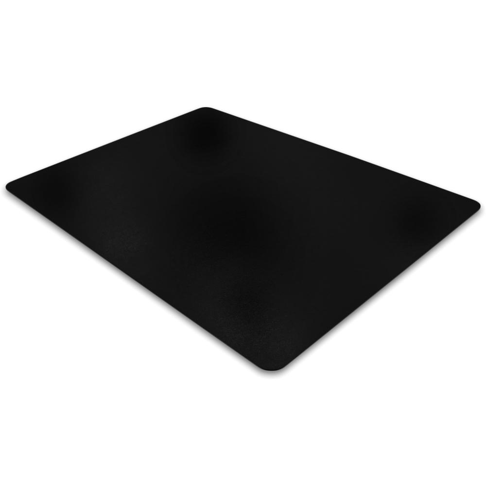 Advantagemat&reg; Black Vinyl Rectangular Chair Mat for Carpets - 48" x 60" - Carpeted Floor - 60" Length x 48" Width x 90 mil Depth x 90 mil Thickness - Rectangular - Classic - Polyvinyl Chloride (PV. Picture 4