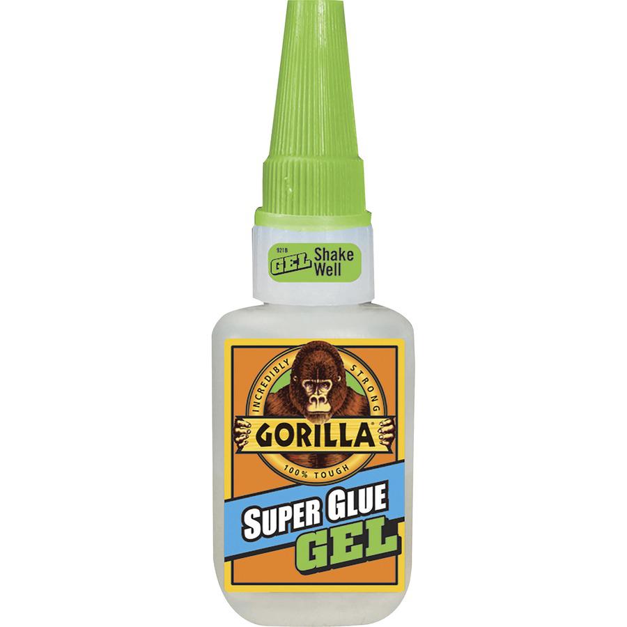 Gorilla Super Glue Gel - 0.53 oz - 1 Each - Clear. Picture 5