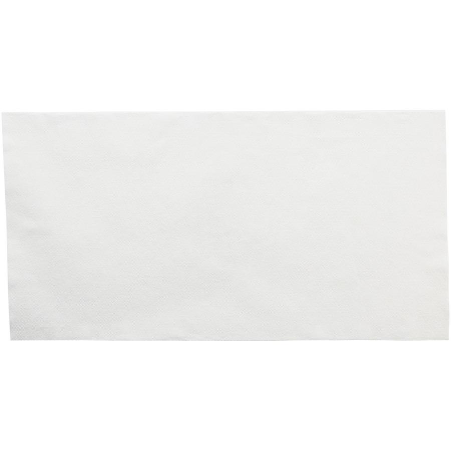 Pacific Blue Select A300 Patient Care Disposable Bath Towels - 1/2 Fold - 19.50" x 39" - White - Cellulose - 200 / Carton. Picture 4