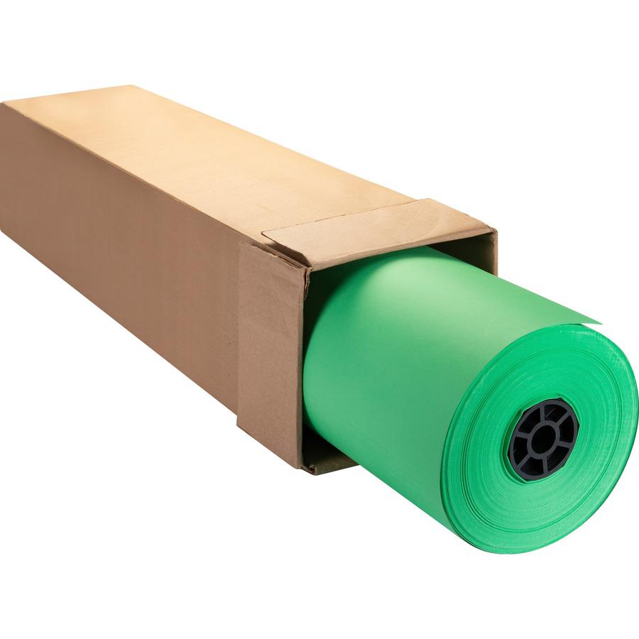 Tru-Ray Construction Paper Art Roll - Art Project, Mural, Banner - 36"Width x 500 ftLength - 1 / Roll - Festive Green - Sulphite. Picture 6