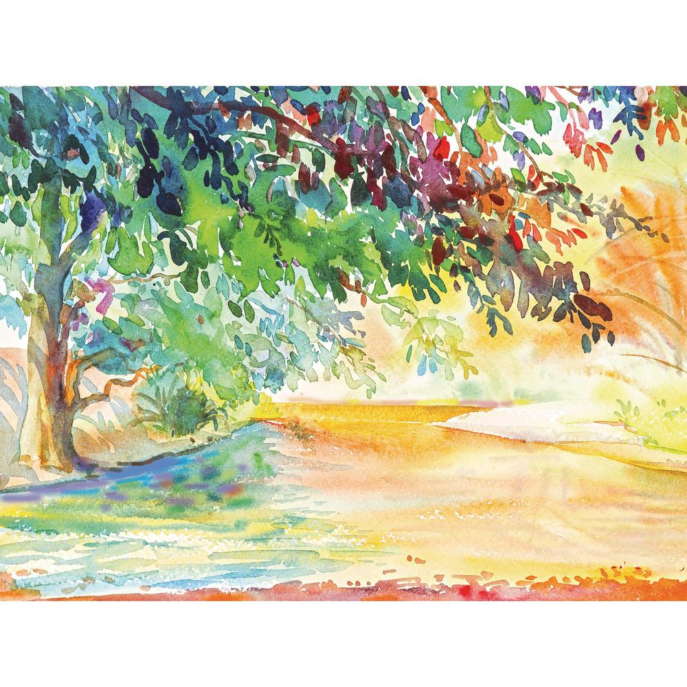 UCreate Watercolor Paper - 140 lb Basis Weight - 9" x 12" - White Paper - Acid-free, Recyclable - 50 / Pack. Picture 3
