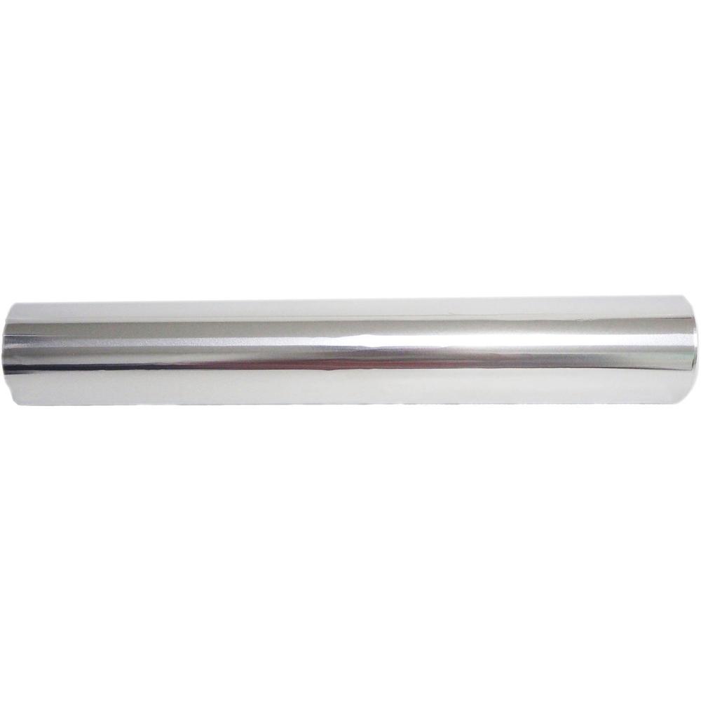 Genuine Joe Standard Grade Aluminum Foil - 18" Width x 500 ft Length - Pliable, Disposable - Aluminum Foil - Silver - 1Each. Picture 2