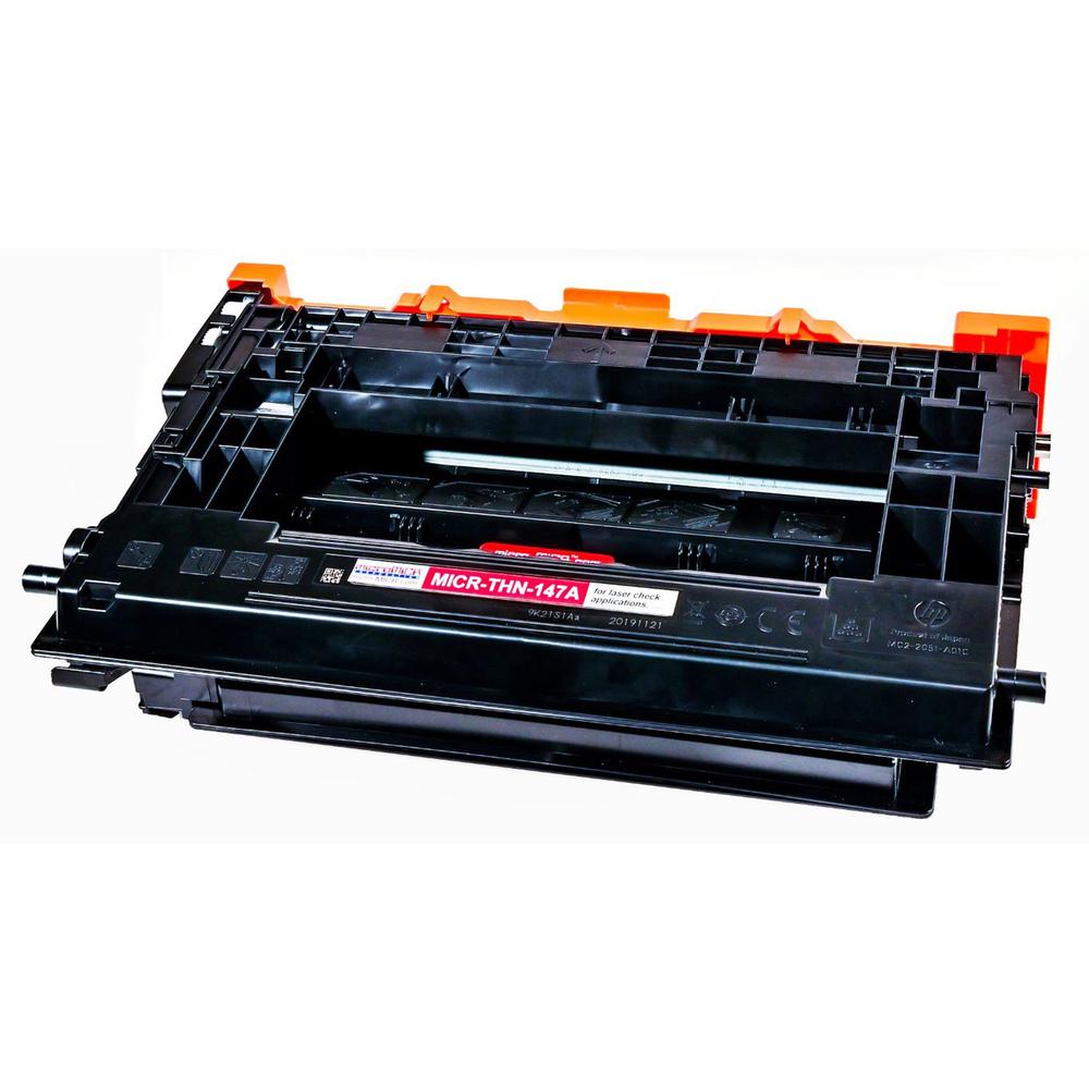 microMICR MICR Toner Cartridge - Alternative for HP 147A - Black - Laser - Standard Yield - 10500 Pages - 1 Each. Picture 3