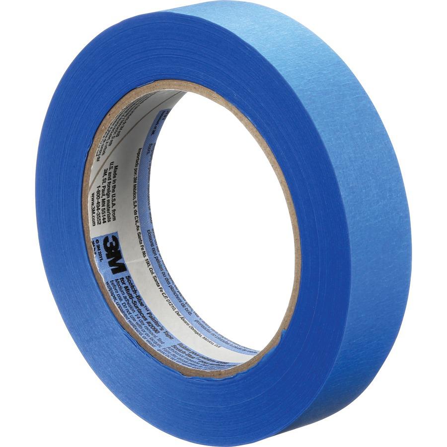 ScotchBlue Multi-Surface Painter's Tape - 60 yd Length x 0.94" Width - Paper - 6 / Pack - Blue. Picture 3