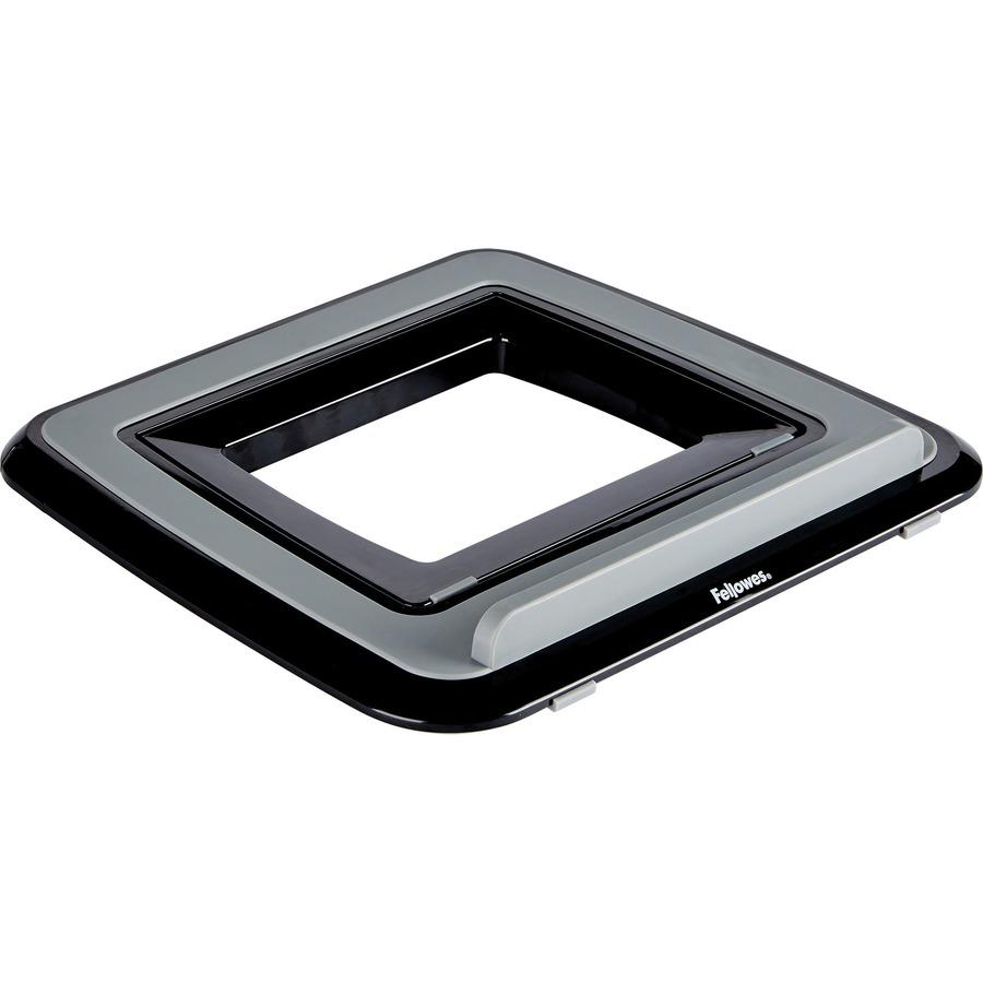 Fellowes I-Spire Series Laptop Quick Lift -Black - 1.6" x 12.6" x 11.3" x - ABS Plastic - 1 Each - Black. Picture 7