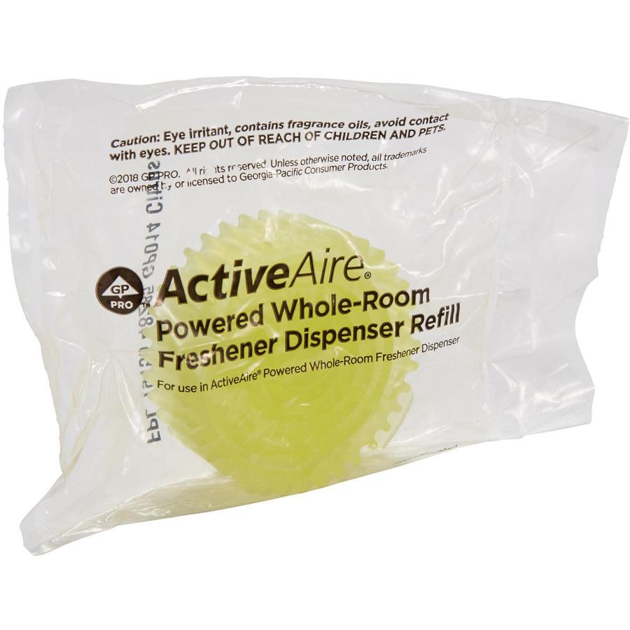 ActiveAire Powered Whole-Room Freshener Dispenser Refills - Citrus - 30 Day - 12 / Carton - Odor Neutralizer. Picture 12