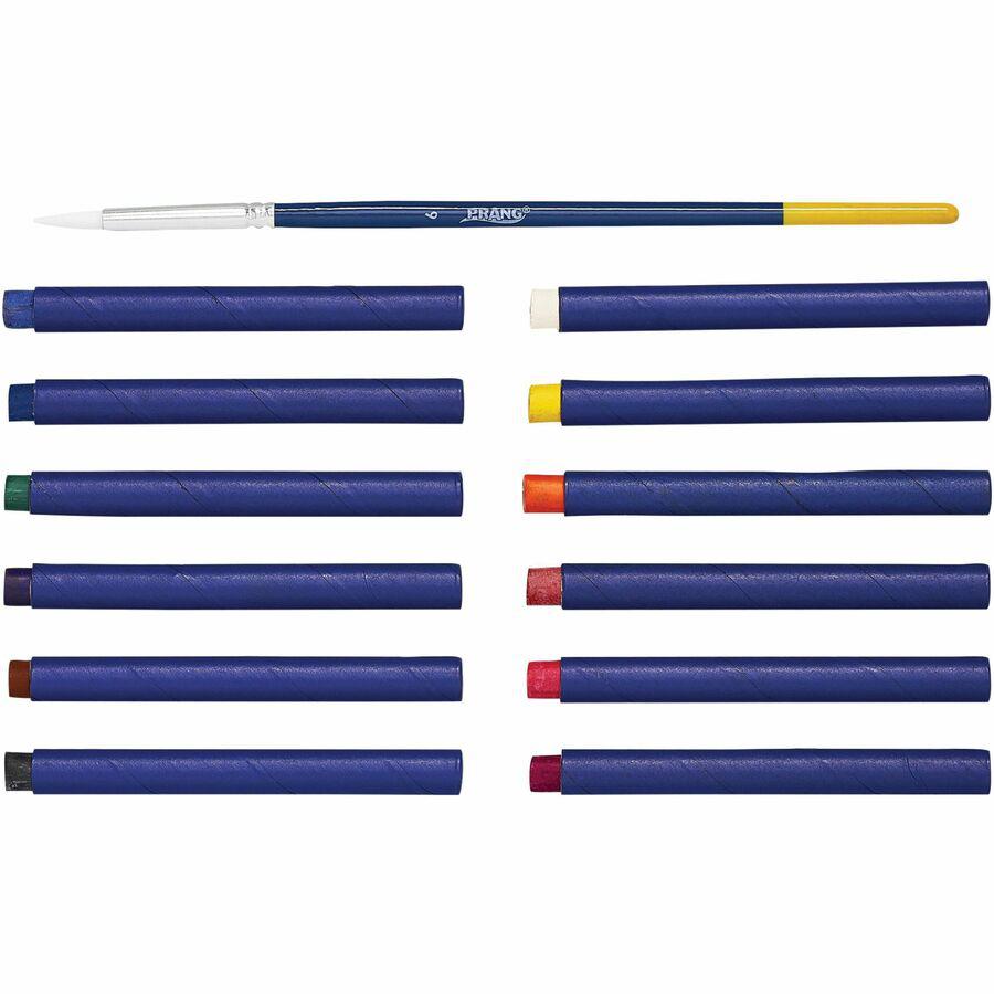 Prang Watercolor Crayons - 3.5" Length - 0.3" Diameter - Multi - 12 Each. Picture 6
