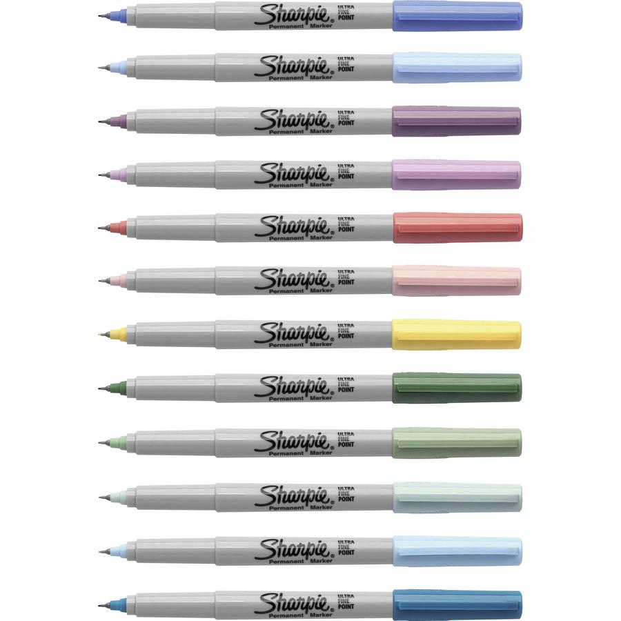 Sharpie Mystic Gems Permanent Markers - Ultra Fine Marker Point - Multi - 12 / Pack. Picture 5