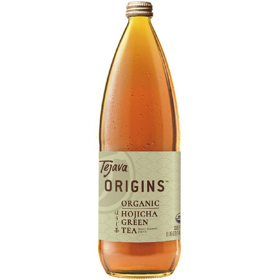 Tejava Origins Organic Hojicha Green Tea Bottle - 12 / Carton. Picture 2