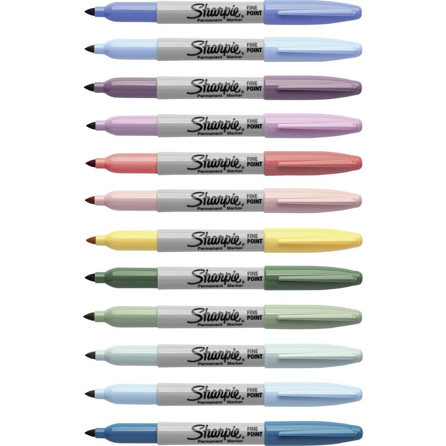 Sharpie Mystic Gems Permanent Markers - Fine Marker Point - Multi - 12 / Pack. Picture 5