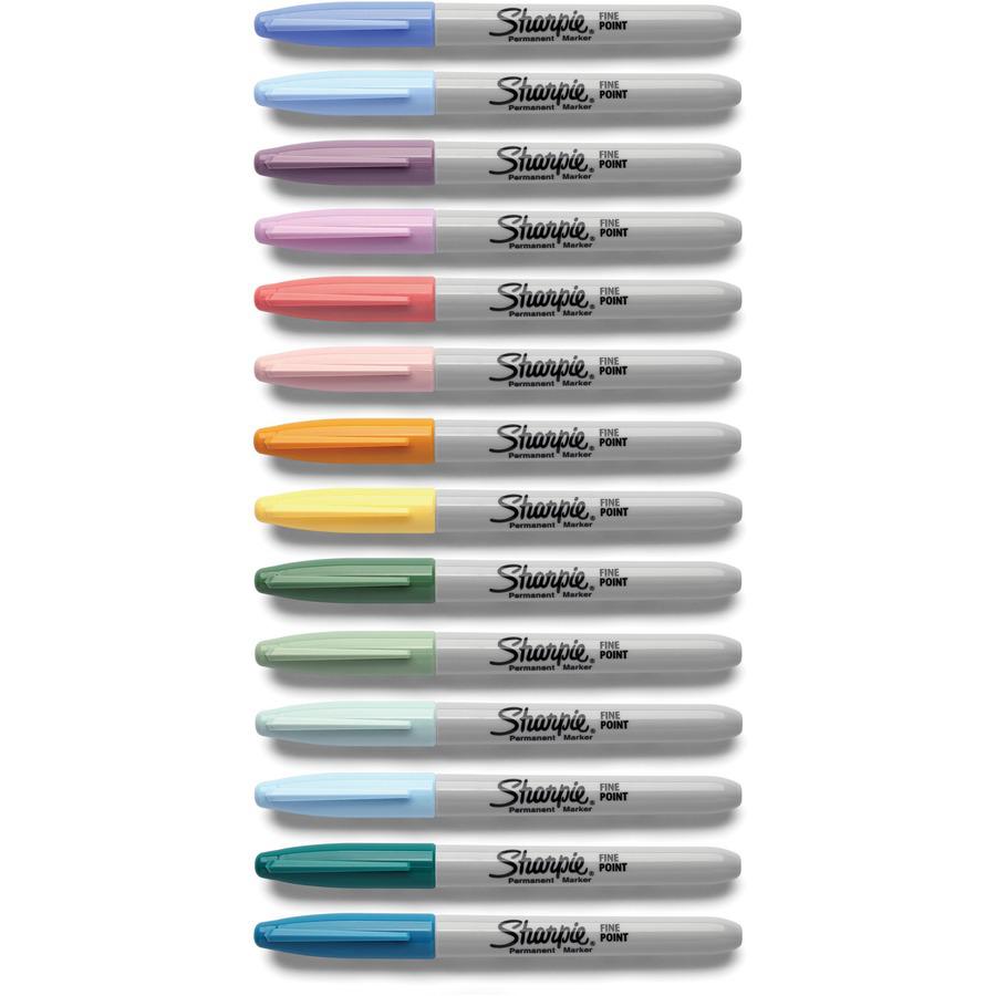 Sharpie Mystic Gems Permanent Markers - Fine Marker Point - Multi - 14 / Pack. Picture 5