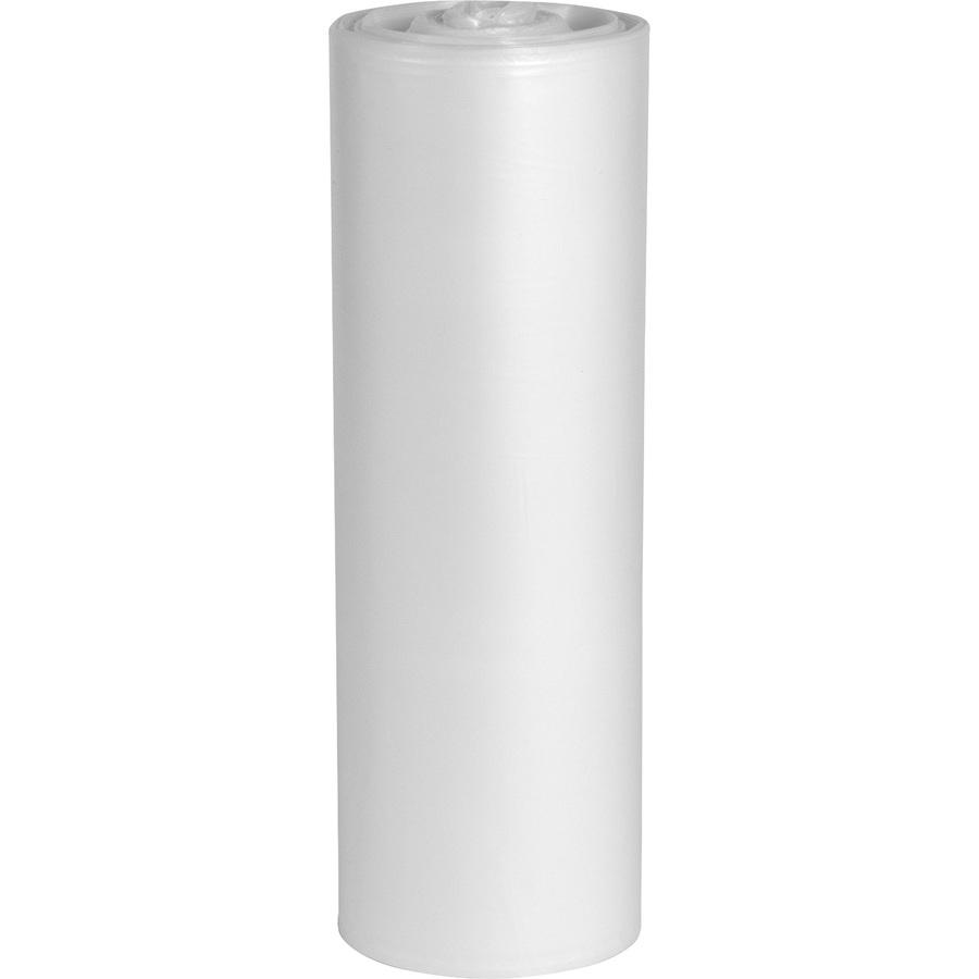 Genuine Joe Heavy-duty Trash Can Liners - 60 gal Capacity - 39" Width x 58" Length - 1.80 mil (46 Micron) Thickness - Clear - 100/Carton - Waste Disposal, Debris, Office Waste, Food Waste. Picture 3