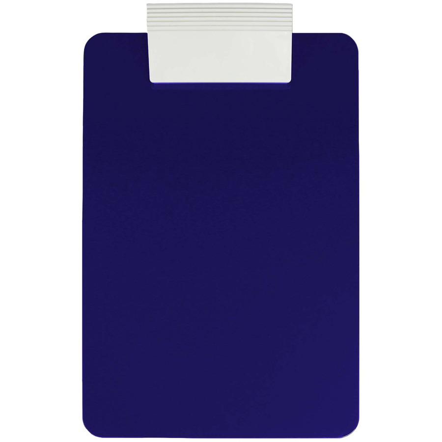 Saunders Antimicrobial Clipboard - 8 1/2" x 11" - Red, Blue - 1 Each. Picture 5