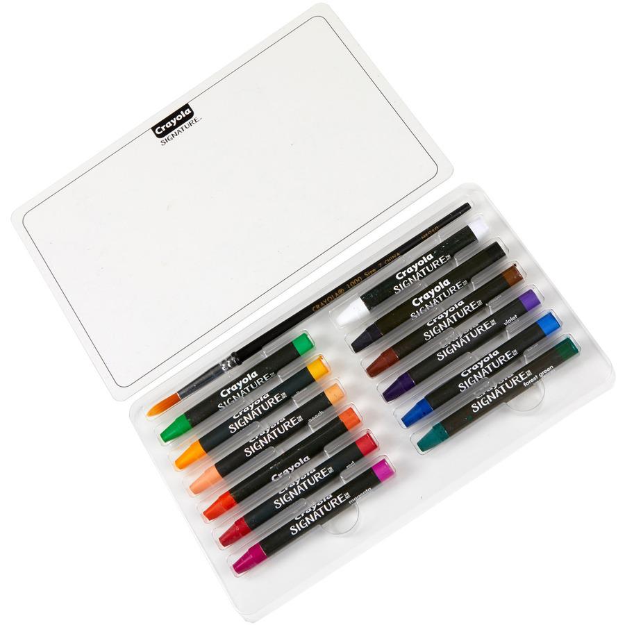 Crayola Signature Premium Watercolor Crayons - Assorted. Picture 11