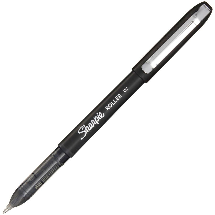 Sharpie 0.7mm Rollerball Pen - 0.7 mm Pen Point Size - Arrow Pen Point Style - 4 / Pack. Picture 7
