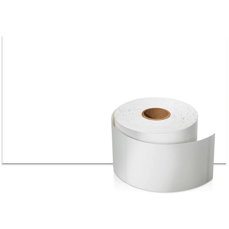 Dymo LabelWriter Business Card Label - 2" Width x 3 1/2" Length - Direct Thermal - White - 300 / Roll - 24 / Box - Non-adhesive. Picture 3