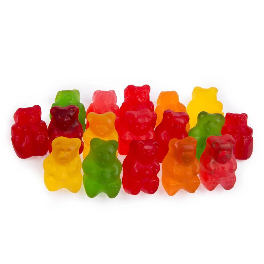 Office Snax Gummy Bears Candy - Assorted - 16 oz - 1 Each. Picture 4