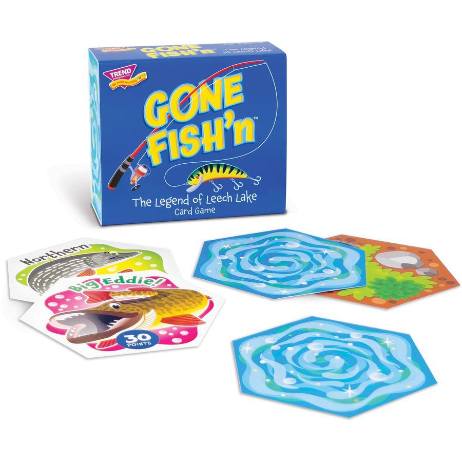 Trend Gone Fish'n Card Game - Mystery - 2 to 4 Players - 1 Each. Picture 7