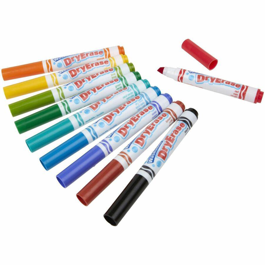 Crayola Washable Dura-Wedge Tip Dry-Erase Markers - 1 Pack. Picture 10