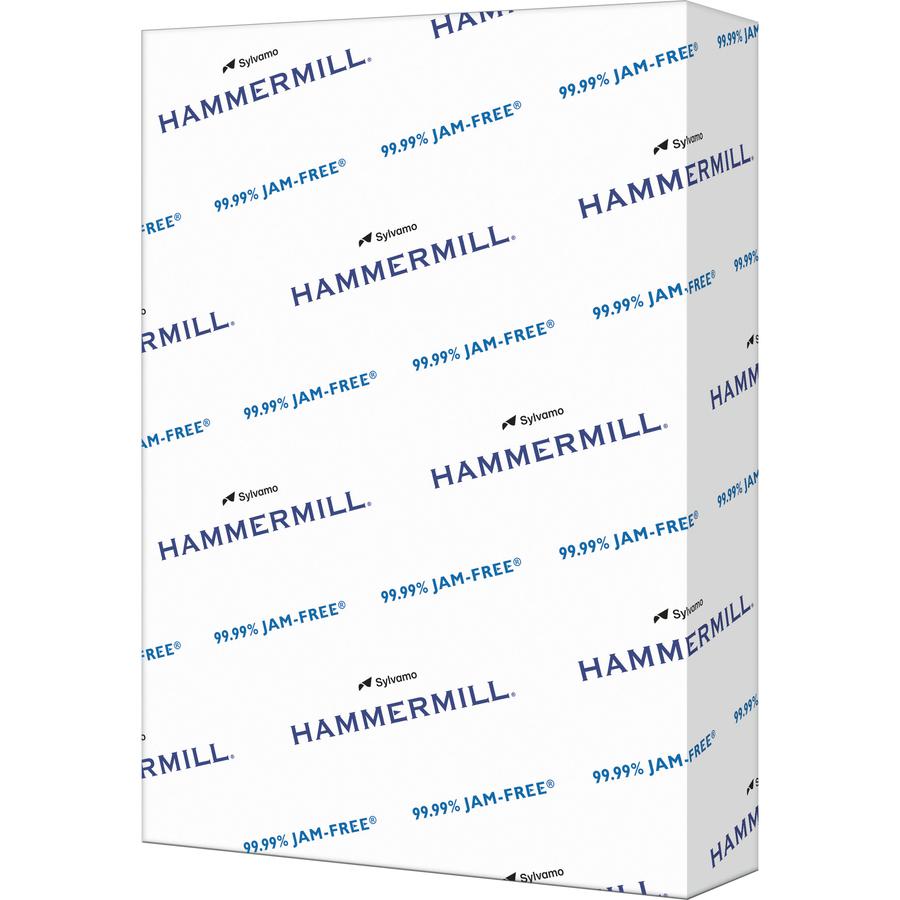 Hammermill Copy Plus Paper - White - A4 - 8 17/64" x 11 11/16" - 20 lb Basis Weight - 10 / Carton - FSC - Jam-free, Acid-free - White. Picture 3