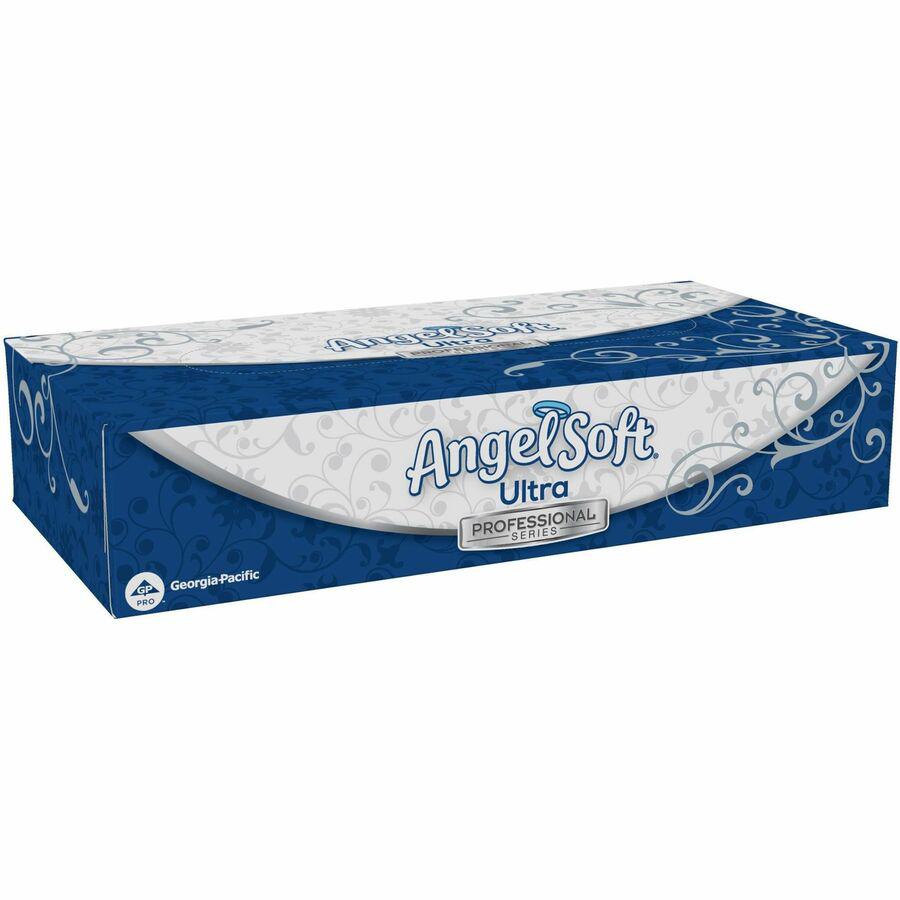Angel Soft Professional Series Facial Tissue - 2 Ply - White - 30 / Carton. Picture 7