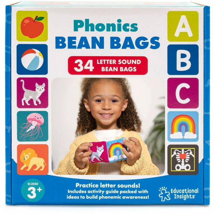 Learning Resources Phonics Bean Bag Set - Theme/Subject: Learning - Skill Learning: Letter Sound, Phonic - 3 Year & Up - Multicolor. Picture 4
