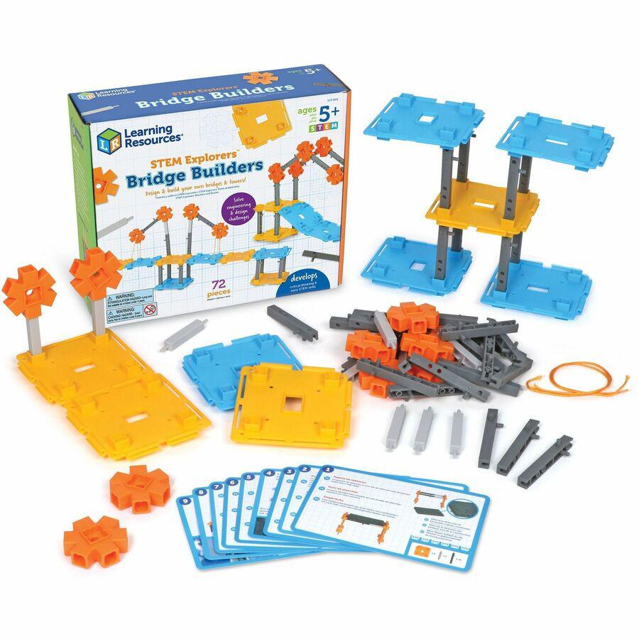 Learning Resources STEM Explorers Bridge Builders - Theme/Subject: Learning - Skill Learning: STEM, Bridge, Construction, Building, Engineering & Construction - 5-7 Year - Multi. Picture 4
