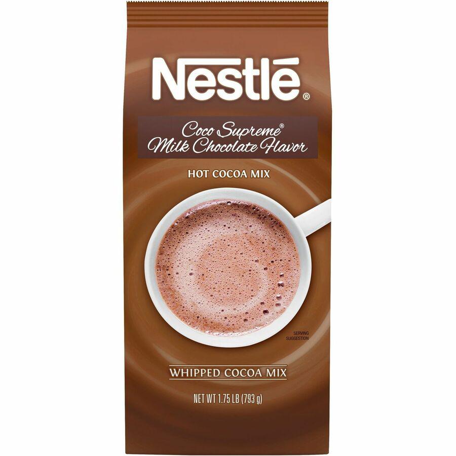 Nestle Coco Supreme Hot Cocoa Mix - 1.75 lb - Bag - 12 / Carton. Picture 12