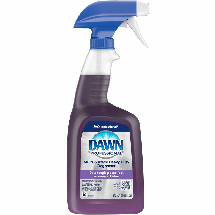 Dawn Pro Heavy Duty Degreaser - Ready-To-Use - 32 fl oz (1 quart) - 6 / Carton - Heavy Duty, Non-flammable, Caustic-free, Phosphate-free - Purple. Picture 3