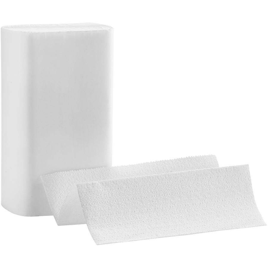 Pacific Blue Select Multifold Premium Paper Towels - 2 Ply - 9.50" x 9.25" - White - Absorbent - For Restroom - 125 Per Pack - 16 / Carton. Picture 4