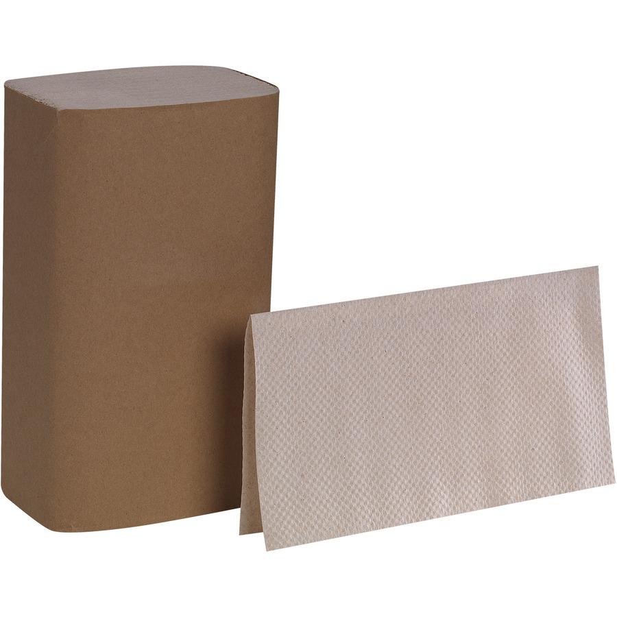 Pacific Blue Basic S-Fold Recycled Paper Towels - 9.25" x 10.25" - Natural - 4000 Per Carton - 16 / Carton. Picture 7