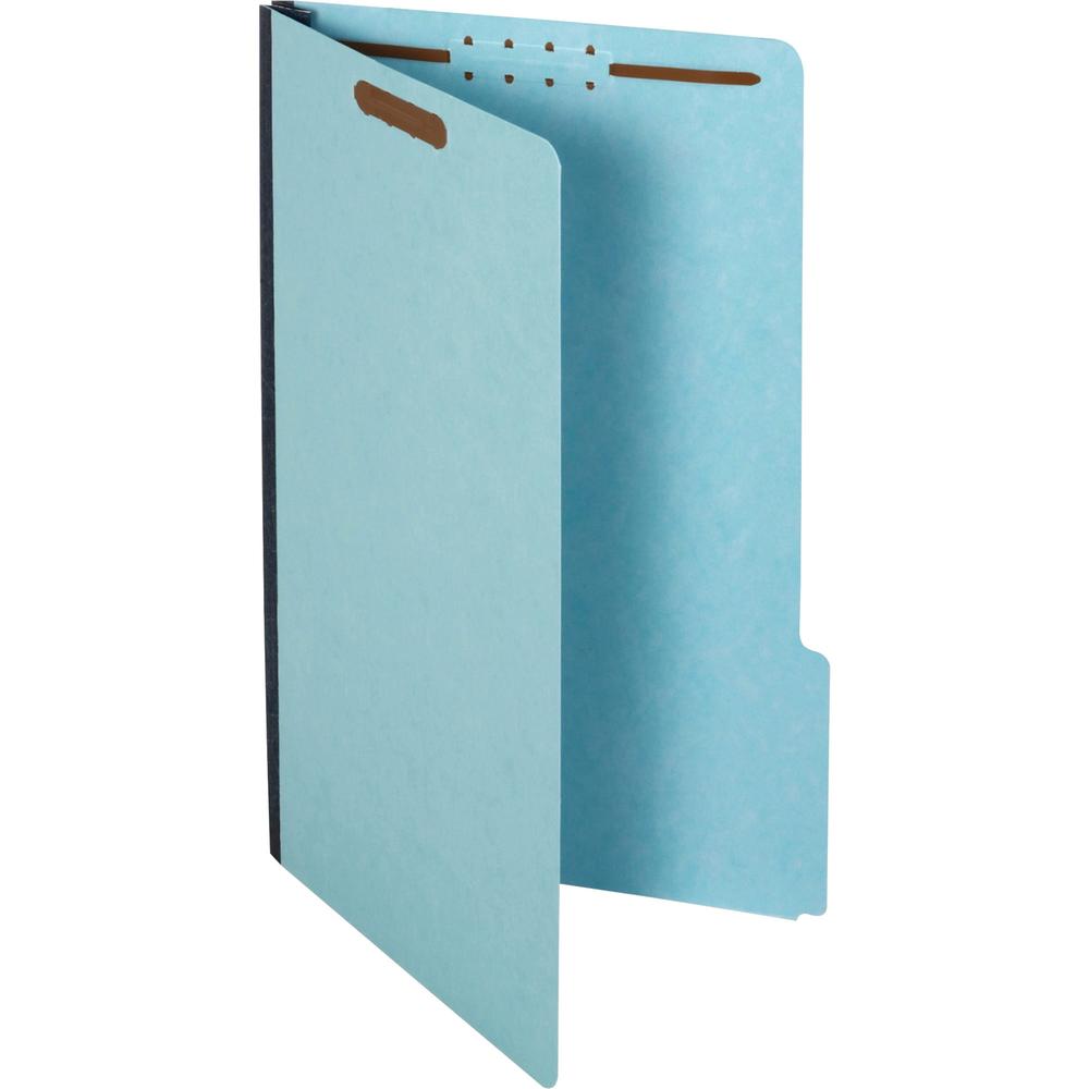 Pendaflex 1/3 Tab Cut Legal Recycled Classification Folder - 8 1/2" x 14" - 1" Expansion - 2 Fastener(s) - 2" Fastener Capacity for Folder - Top Tab Location - Assorted Position Tab Position - Pressbo. Picture 2