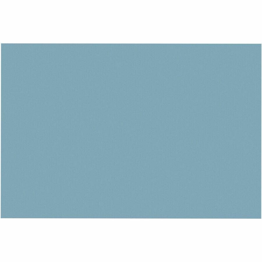 SunWorks Construction Paper - Multipurpose - 0.50"Height x 12"Width x 18"Length - 50 / Pack - Sky Blue. Picture 3