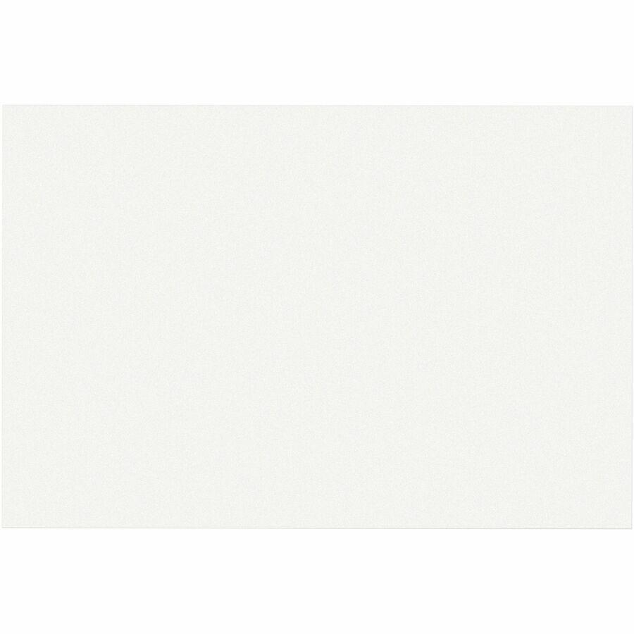 SunWorks Construction Paper - Multipurpose - 0.50"Height x 12"Width x 18"Length - 50 / Pack - White. Picture 2