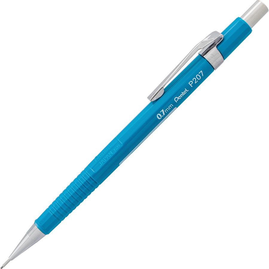 Pentel Sharp Automatic Pencils - #2 Lead - 0.7 mm Lead Diameter - Refillable - Blue Barrel - 1 Each. Picture 4