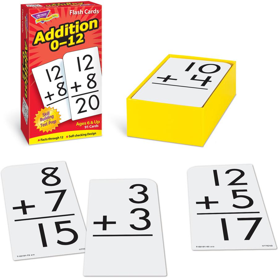 Trend Math Flash Cards - Educational - 1 / Box. Picture 6